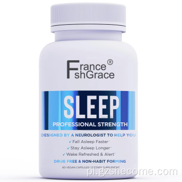 Pomoc snu dla dorosłych promuje kapsułki Sleep Melatonin